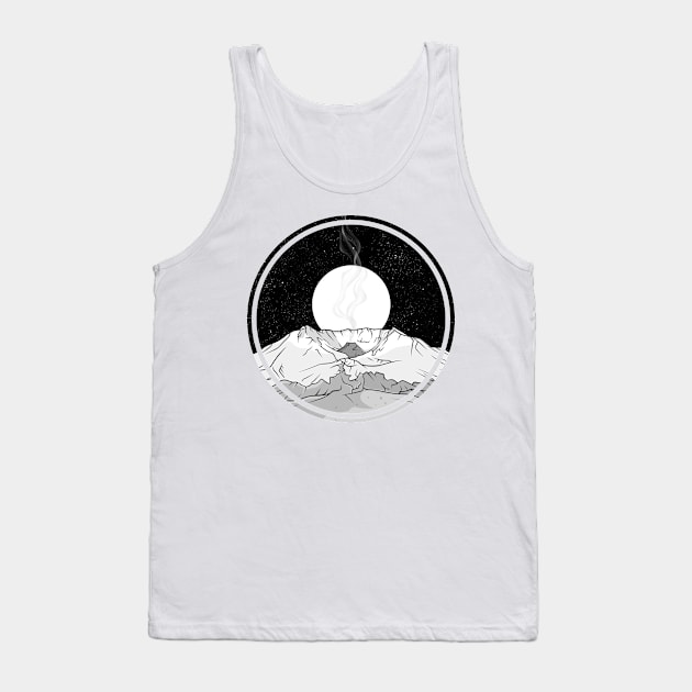 Mount Saint Helens Volcano Tank Top by mailboxdisco